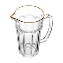 Jarra Lyor Belle Epoque com Fio de Ouro 750ml Vidro