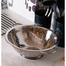 Escorredor de Massas Prime Lyor 28cm Aço Inox