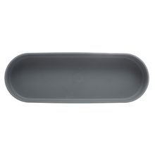 4 Peças para Banheiro Lyor de PP e Bambu Cinza