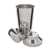 Coqueteleira com Receitas Lyor 400ml Aço Inox