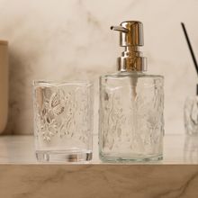 Conjunto 2 Peças para Banheiro New Butterfly Vidro Lyor