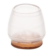 16 Protetores de Piso para Pés de Cadeira Lyor Silicone