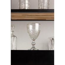 Taça para Água com Fio de Ouro Lyor Coração 320ml Vidro