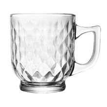 Caneca Diamond 200ml Vidro Lyor