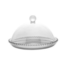 Queijeira Wolff Pearl de Cristal Incolor 20cm x 12cm