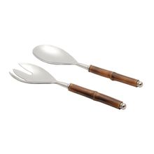 2 Peças para Salada Wolff de Aço Inox