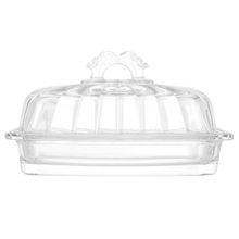 Manteigueira Lyor Imperial de Cristal Ecológico com Tampa