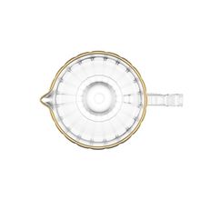 Jarra Lyor Imperial de Cristal com Fio de Ouro 1,3L