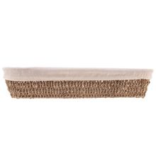 Cesta Oval Wolff de Sisal 43,5cm x 15cm x 8cm
