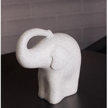 Figura Decorativa Wolff Elefante 19cm x 9cm x 20,5cm Resina