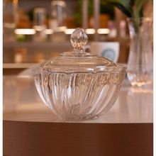 Potiche Pequeno Twist Vidro - Wolff