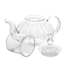 Chaleira Lyor Classic de Vidro Borossilicato Incolor 860ml