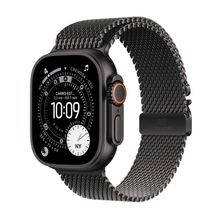 Apple Watch Ultra 3 GPS+ Cellular 49mm Pulseira Milanês G Preta