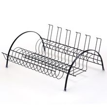 Escorredor de Louças Arthi Fantastik Linha Black 2505 em Aço Carbono