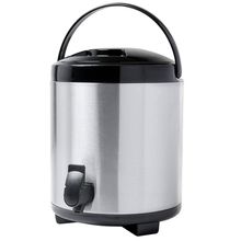 Garrafa Térmica com Torneira Brinox 1387/100 Inox/Preta – 9,2 L