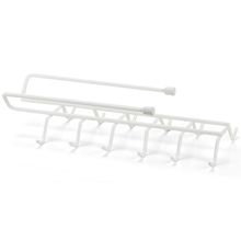 Suporte para Xícaras e Canecas Arthi Com Ponteira Plástica - Branco