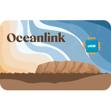 eSIM Airalo - Oceanlink - Oceânia - Dados