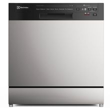 Lava-Louça Electrolux Inox com 8 Serviços, 8 Programas de Lavagem - LS08E