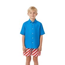 Camisa Manga Curta Tp Linho Tinturado Reserva Mini