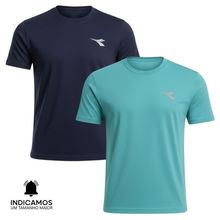 Kit 2 Camisetas Diadora Small Logo Masculina