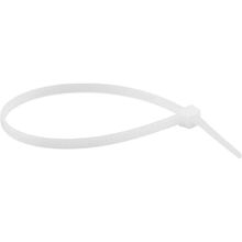 Abraçadeira De Nylon, Branca, 200 Mm X 3,6 Mm, Com 20 Peças, Vonder