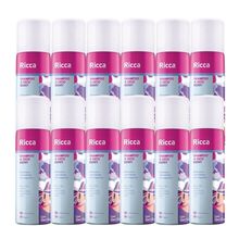 Kit 12 Shampoo A Seco Ricca De Bolso Remove Oleosidade Berry 50ml