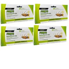 4 Forth Baraticida Gel Seringa De 10g Eficaz Contra Baratas