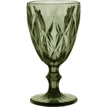 Taça Água Vidro Verde 320 ml 6 Peças
