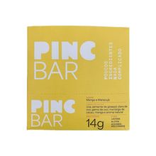 Barra de Proteína Maracujá e Manga Sem Açúcar 50g Pinc Bar 12 Unidades