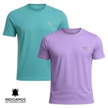 Kit 2 Camisetas Diadora Small Logo Masculina