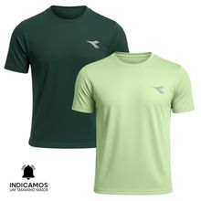 Kit 2 Camisetas Diadora Small Logo Masculina