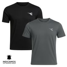 Kit 2 Camisetas Diadora Small Logo Masculina