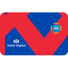 eSIM Airalo - Kallur Digital - Ilhas Faroé - Dados