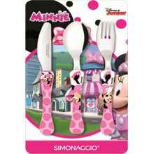 Faqueiro com 3 peças - Minie -  kids