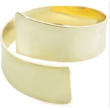 Argola para Guardanapo bracelete - Dourada