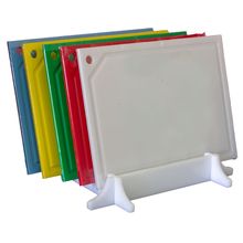 Conjunto de 5 (cinco) tabuas polietileno coloridas - 50 x 30
