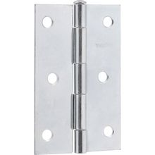 "Dobradiça para porta 2"" aço carbono zincado Vonder"
