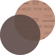Disco de Lixa Telado com Costado em Pluma, 152 mm, Grão 120, M220 Meshpower Norton OstenVonder