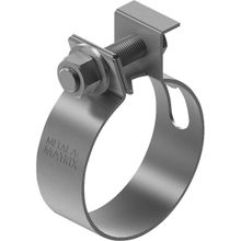 Abraçadeira Tipo Mangote, 73 mm - 81 mm, em aço Carbono, Fita com 32 mm de Largura, Pacote com 10 Peças, 04327381 Metalmatrix OstenVonder