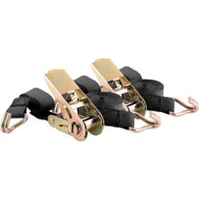 Jogo de Cinta com Catraca, 0,8 Tf/0,4 tf, 25 mm x 4,6 Metros, Para Amarração de Carga, Encartelado, Vonder