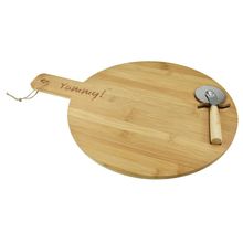 Conjunto para Pizza Dynasty em Bambu - 35 cm