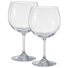 Conjunto de Taças para Gin Bohemia Anna 600 ml em Cristal Ecológico - 2 Peças