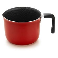 Leiteira Multiflon Gourmet 10cm Antiaderente 800ml Vermelha