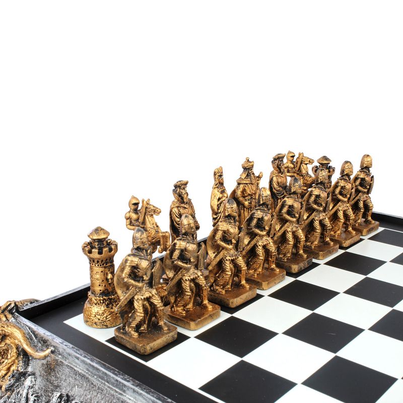 Jogo de Xadrez Luxo A Grande Batalha Inglesa Verito