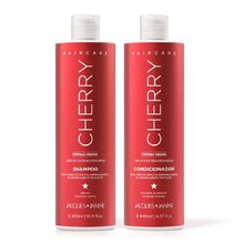Kit Shampoo Jacques Janine Haircare Cherry 450ml + Condicionador 440ml