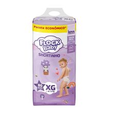Fralda Descartável Flock Baby Shortinho Maxxi Bag XG 80 Unidades