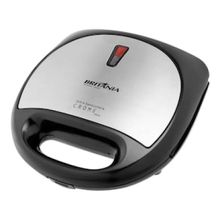 Grill e Sanduicheira Britânia Crome Inox