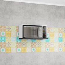 Armário para Micro-ondas Bartira Rubi com Nicho - 42,5x80,1x45cm