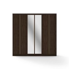 Guarda-Roupa Casal Bartira Monte Rei com Espelho, 6 Portas e 6 Gavetas