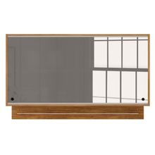 Armário Aéreo Bartira Amazonita com 2 Portas